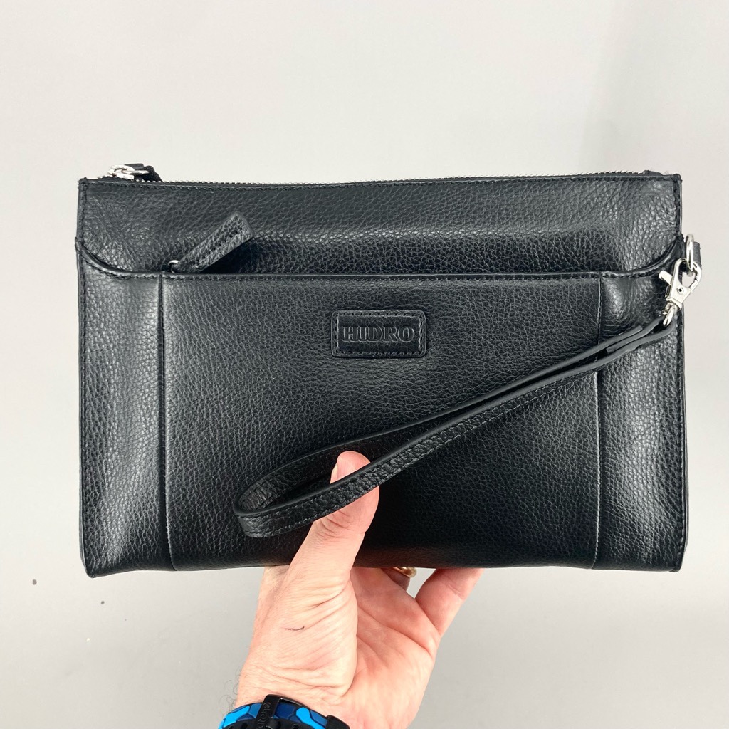 Hidro Pochette Uomo Pelle 225 Nero